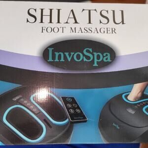 Shiatsu Foot Massager Machine with Heat Electric Deep Kneading Massage SEALED